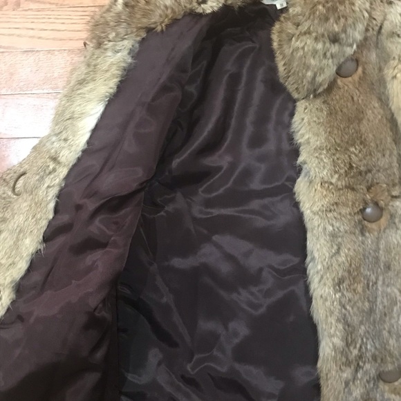 Authentic Rabbit Fur Coat - Picture 5 of 8